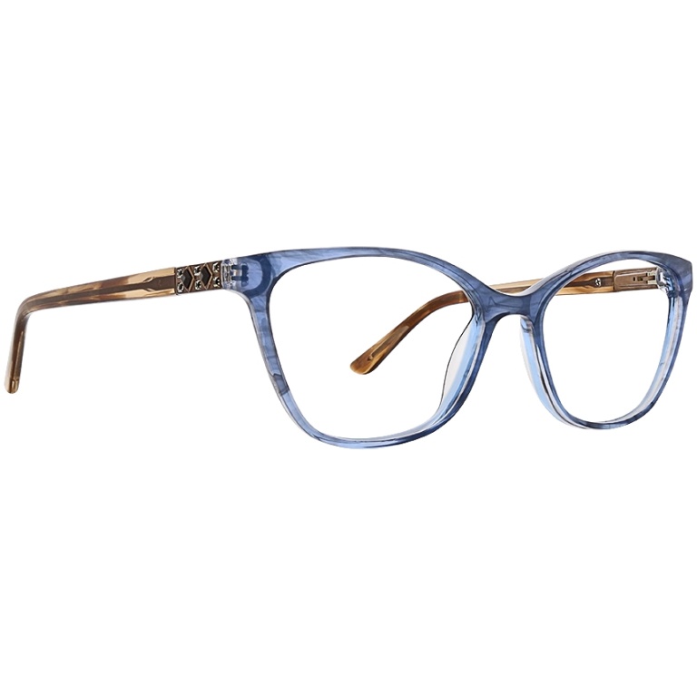 Badgley Mischka Florine-Blue Female Eyeglasses