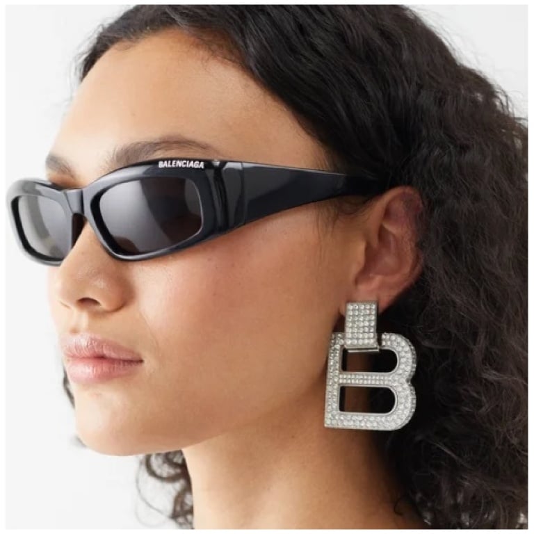 Balenciaga BB0266S-001 UNISEX Sunglasses
