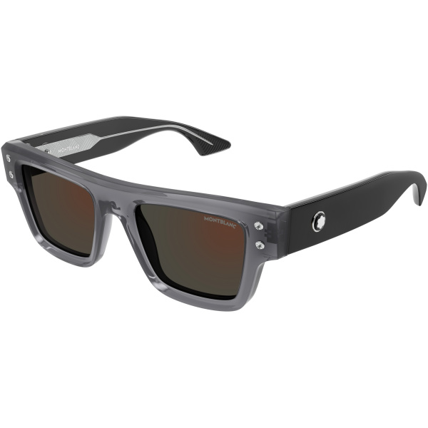 Mont Blanc MB0253S-003 Male Sunglasses