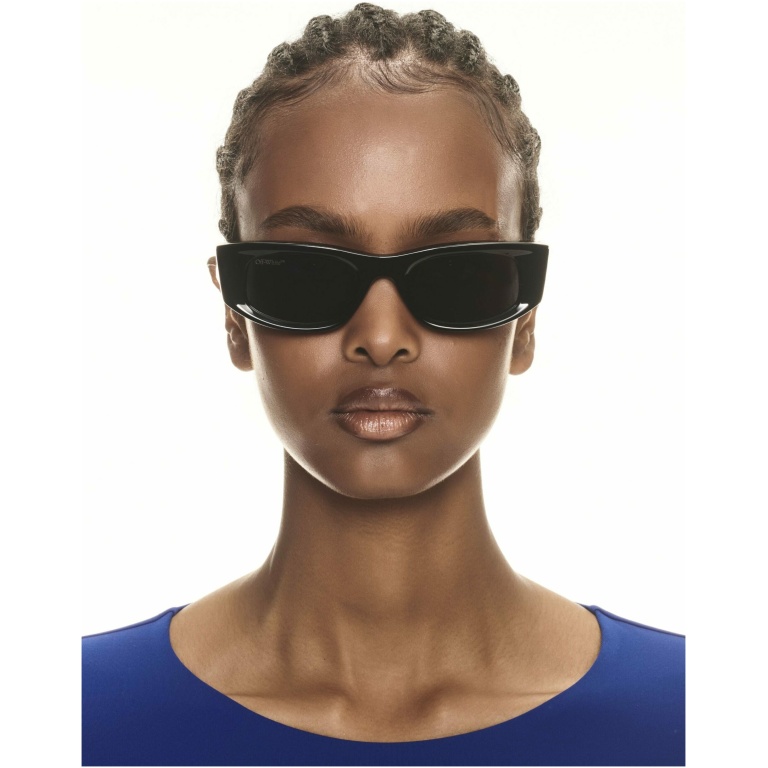 Off-White Matera Black Dark Grey Unisex Sunglasses